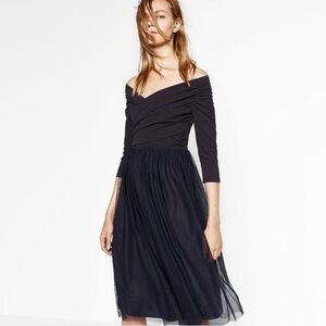 Zara tulle dress size small
